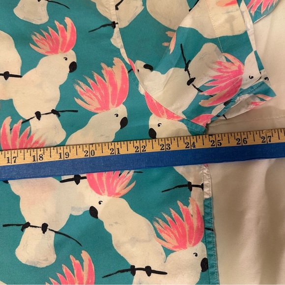 BONOBOS Riviera Cockatoo Print Slim Fit size XXL (a4 - Picture 7 of 10